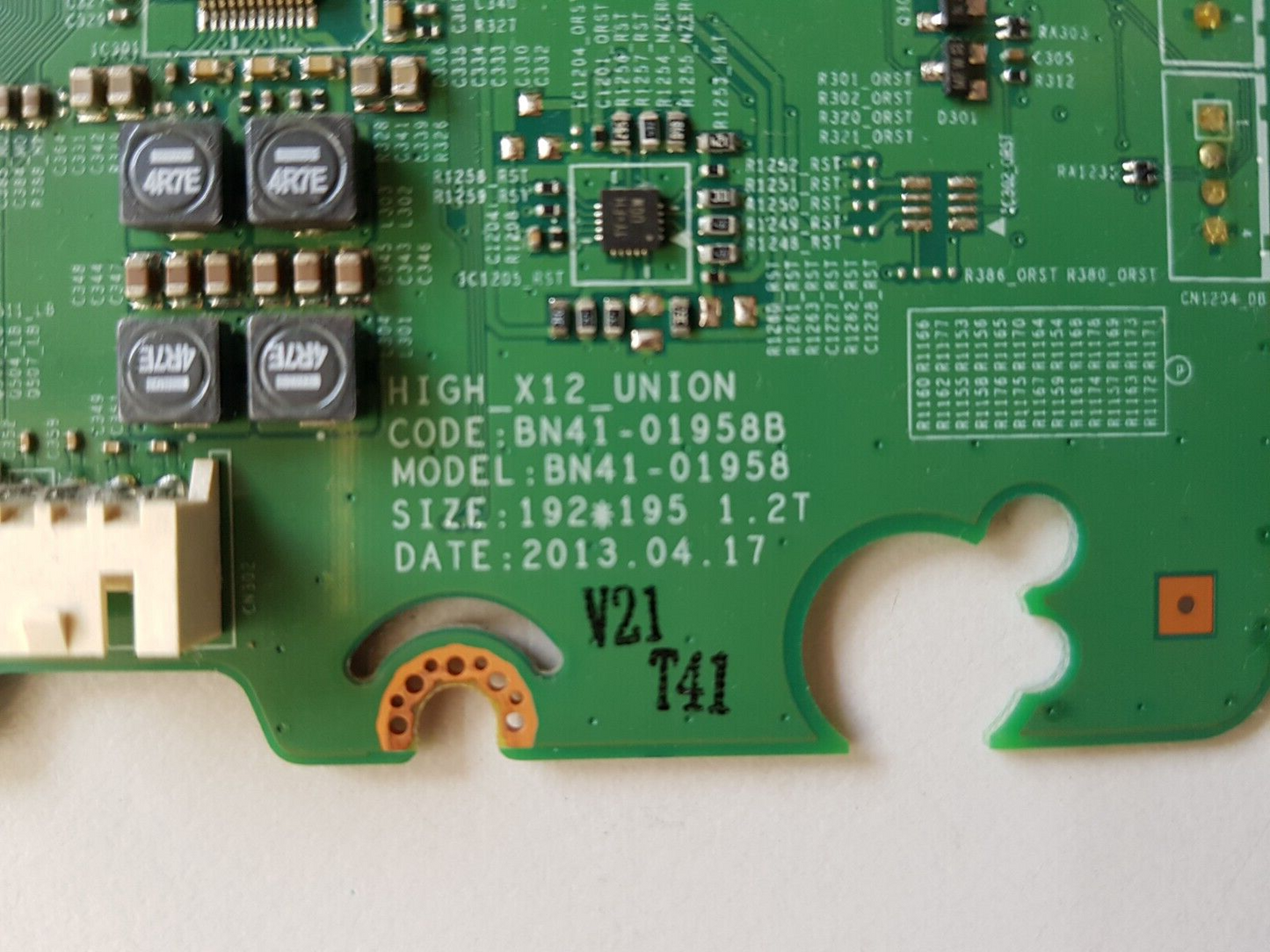 GENUINE SAMSUNG UA50F6400 (VER AD01)  MAIN BOARD BN94-06716D BN41-01958B