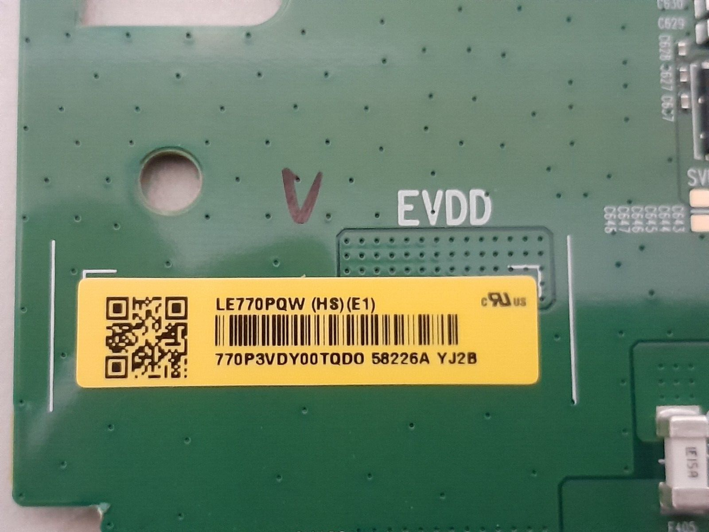 GENUINE SAMSUNG OLED QA77S90DAE (VER-WA01) T CON BOARD 6871L-1051A