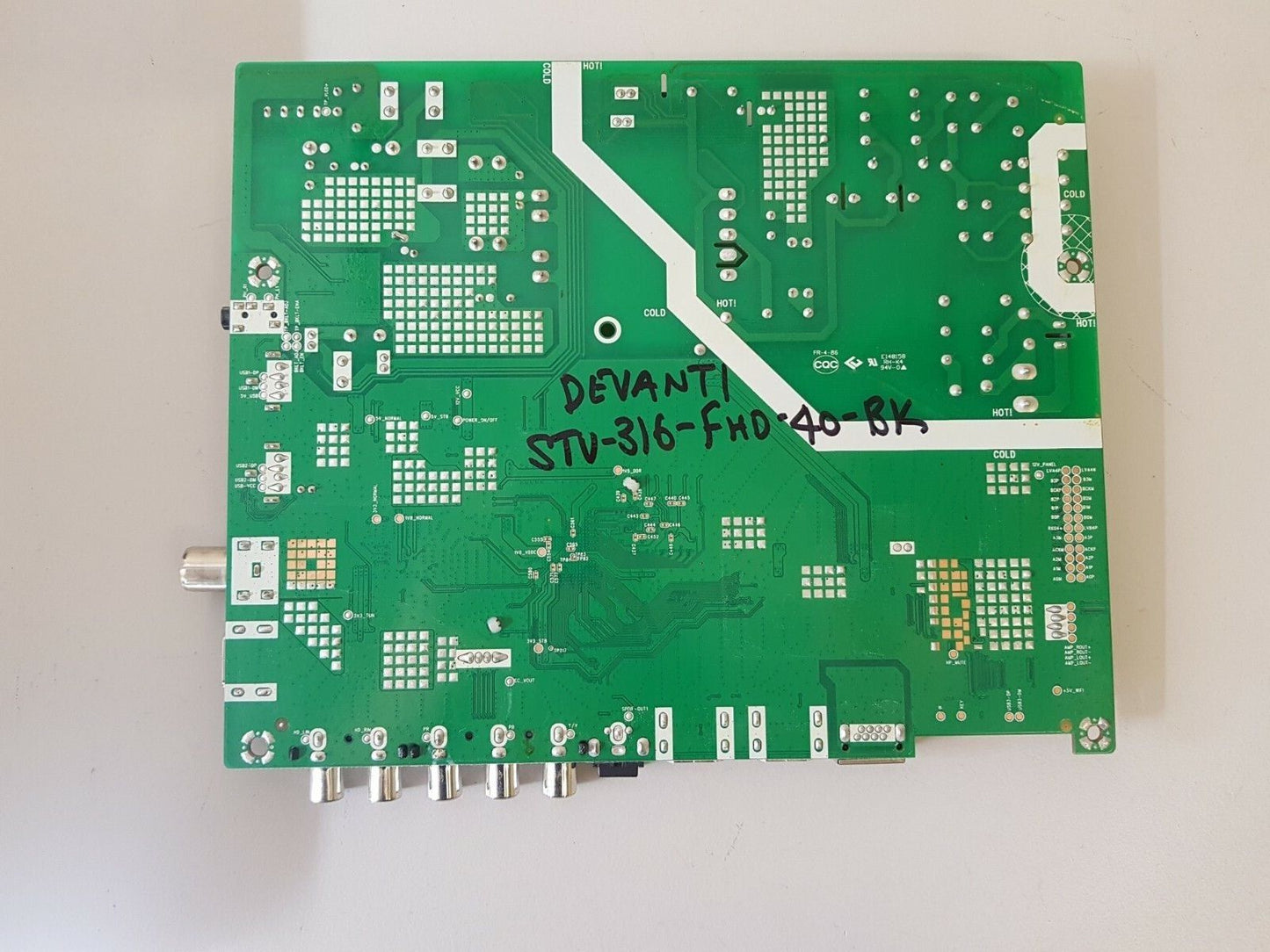 GENUINE DEVANTI STV-316-FHD-40-BK MAIN BOARD 40MO316AN 1 6683 200820T5A