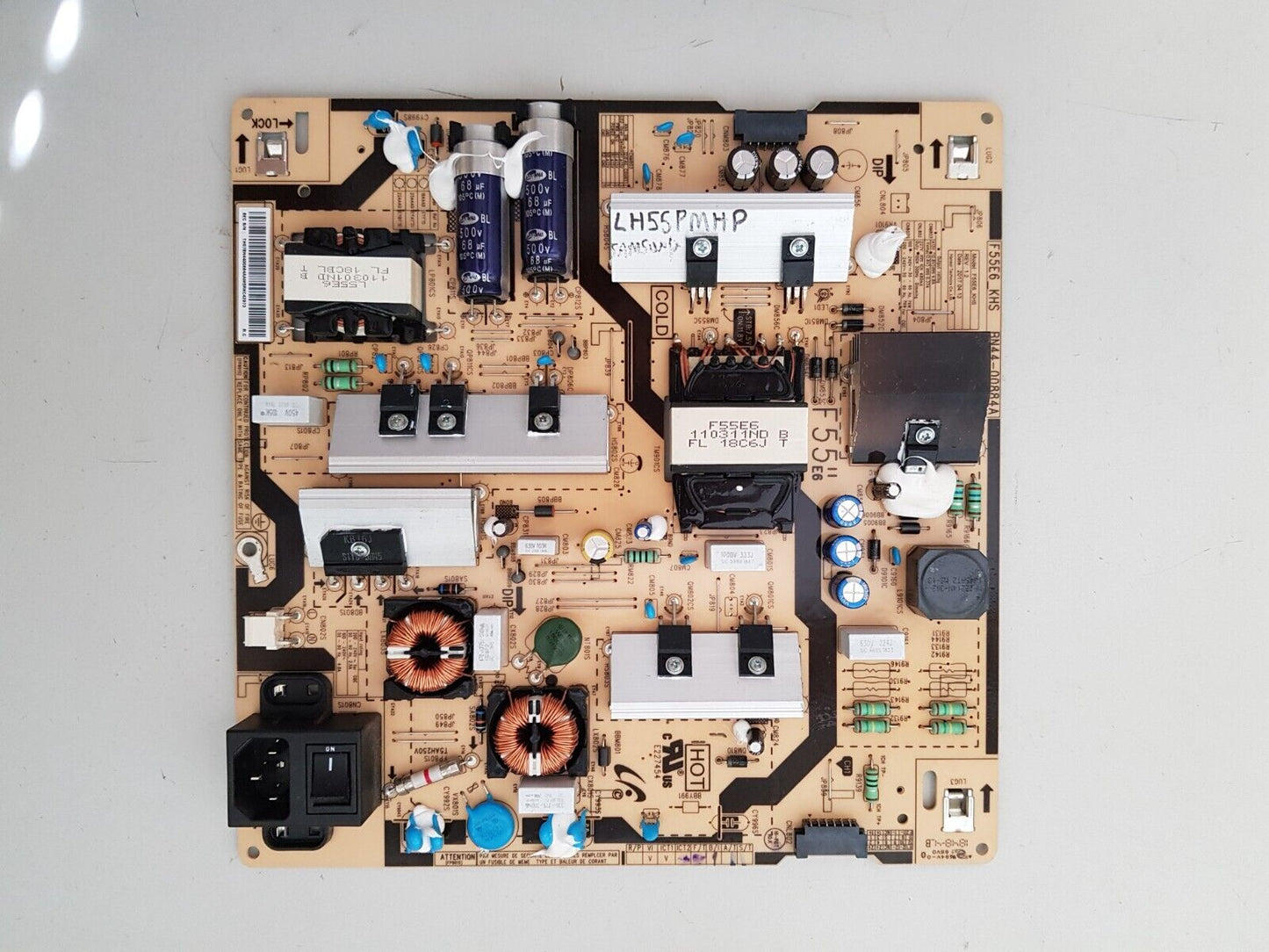 GENUINE SAMSUNG LH55PMHP POWER SUPPLY BOARD BN44-00884A F55E6_KHS