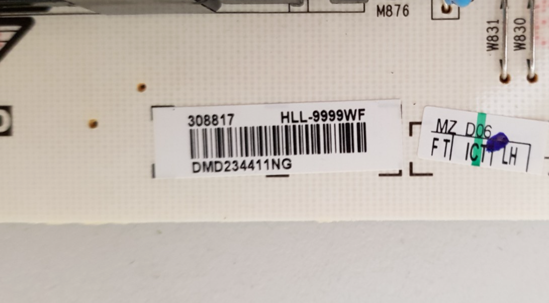 GENUINE HISENSE 55A7KAU POWER SUPPLY BOARD RSAG7.820.9999 HLL-9999WF