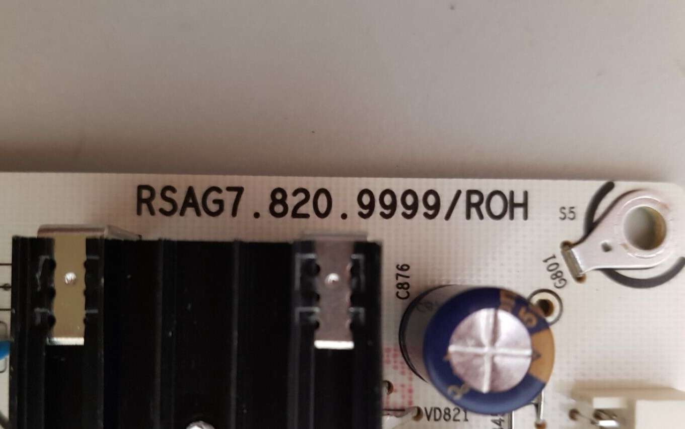 GENUINE HISENSE 55A7KAU POWER SUPPLY BOARD RSAG7.820.9999 HLL-9999WF