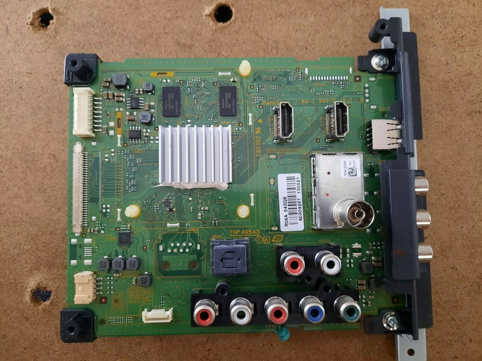 GENUINE PANASONIC THL50EM6A Main Board - TNP4G543