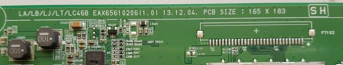 GENUINE LG 50LB5820 MAIN BOARD EBT62943610 EAX65610206