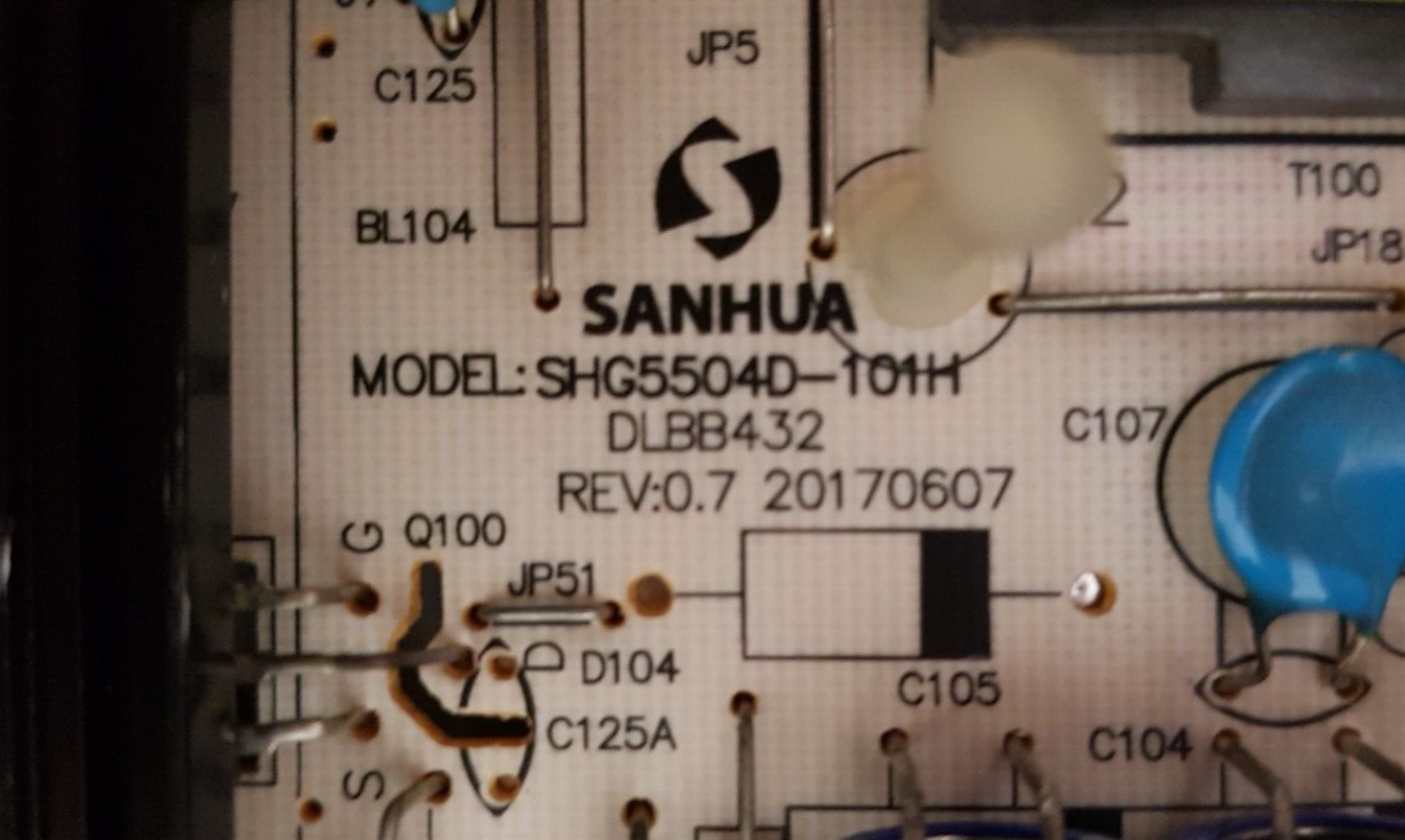 GENUINE TCL 60P20US POWER SUPPLY BOARD SHG5504D-101H SHG5504D02-101H