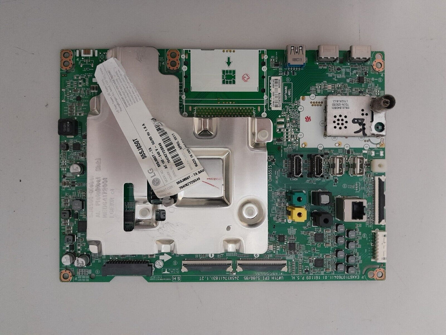 GENUINE LG 55SJ850T MAIN BOARD EAX67107604 1.0 63897402 84209301 6457720