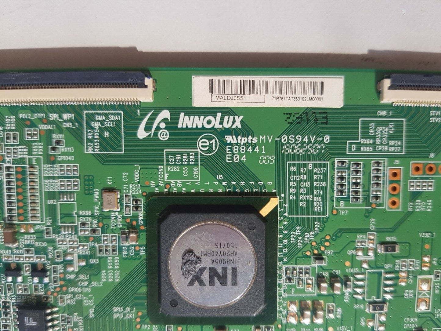 GENUINE TCL U58E6800FDS T-CON BOARD MALDJ2S51 71R767TAT353