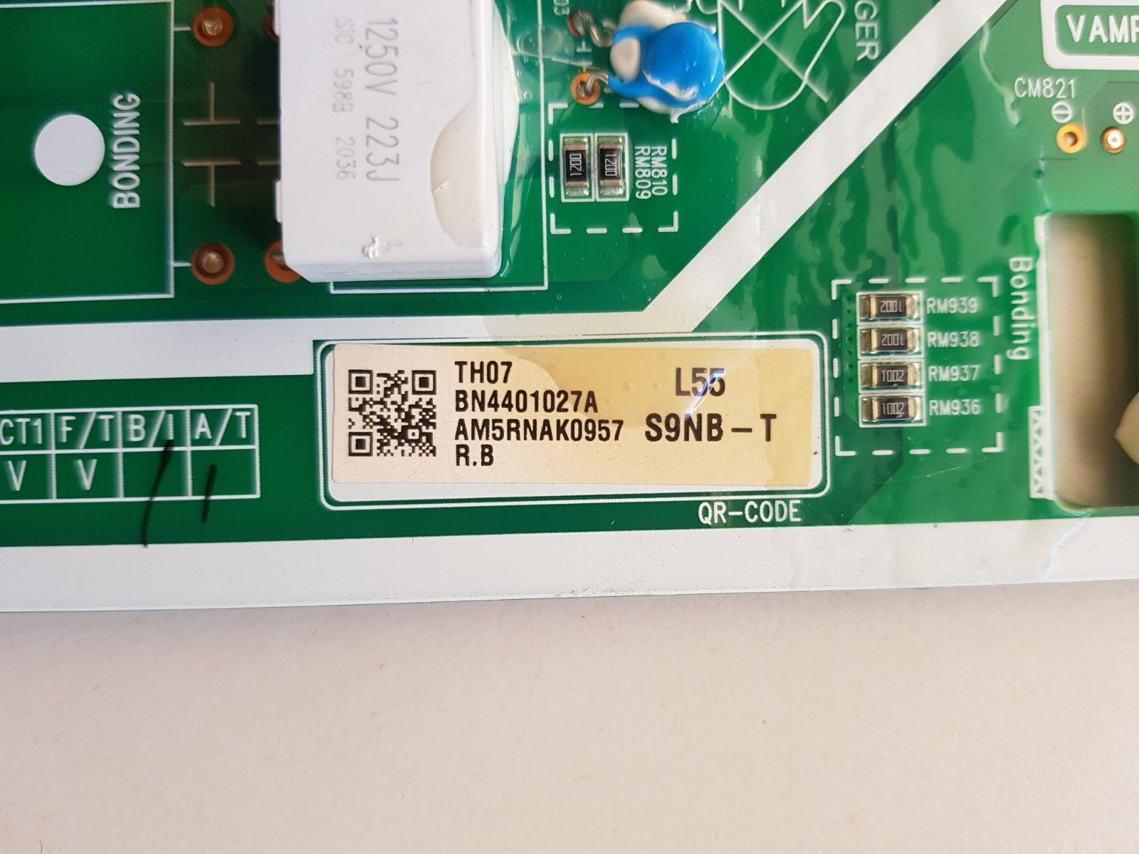 GENUINE SAMSUNG QA55Q95TAW POWER SUPPLY BOARD BN44-01027A L55S9NB_THS