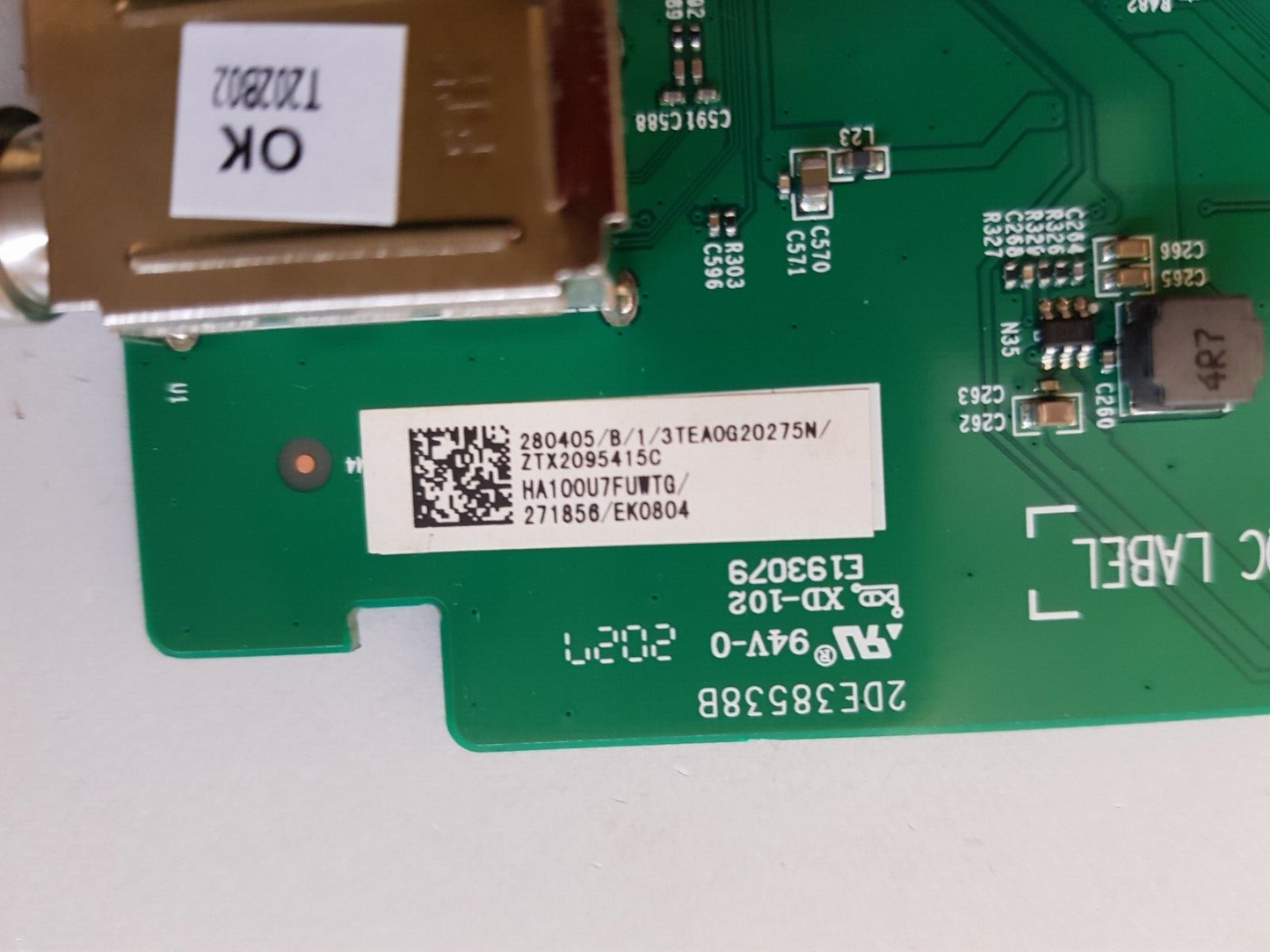GENUINE HISENSE 100S8 MAIN BOARD HA100U7FUWTG RSAG7.820.9691