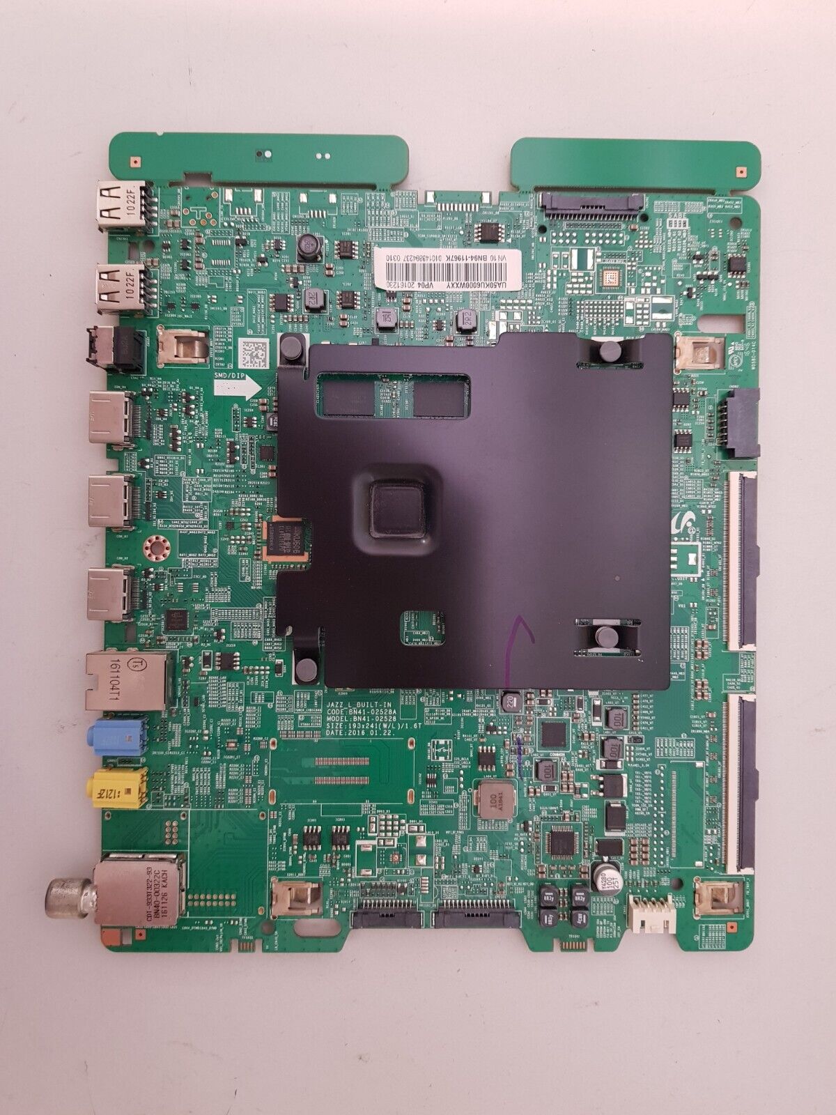 GENUINE SAMSUNG UA50KU6000 WXXY (VER DH06) MAIN BOARD BN94-11967K