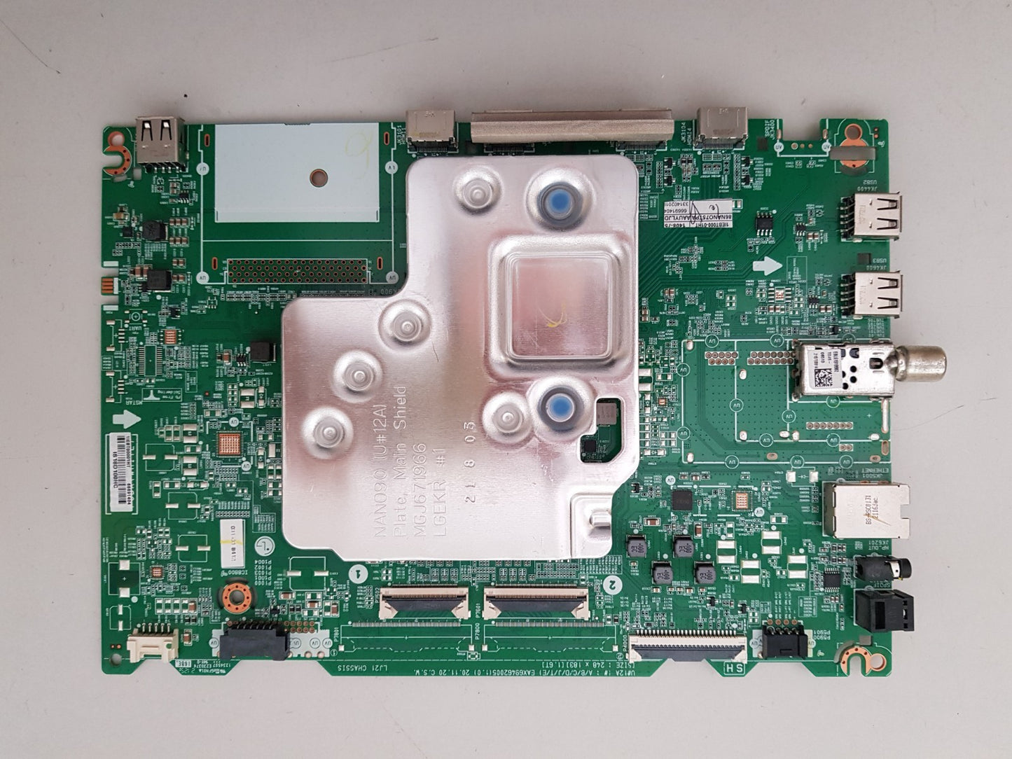 GENUINE LG 85NANO75TPA .AAUYLJD MAIN BOARD 66691404 EAX69462005 1.0