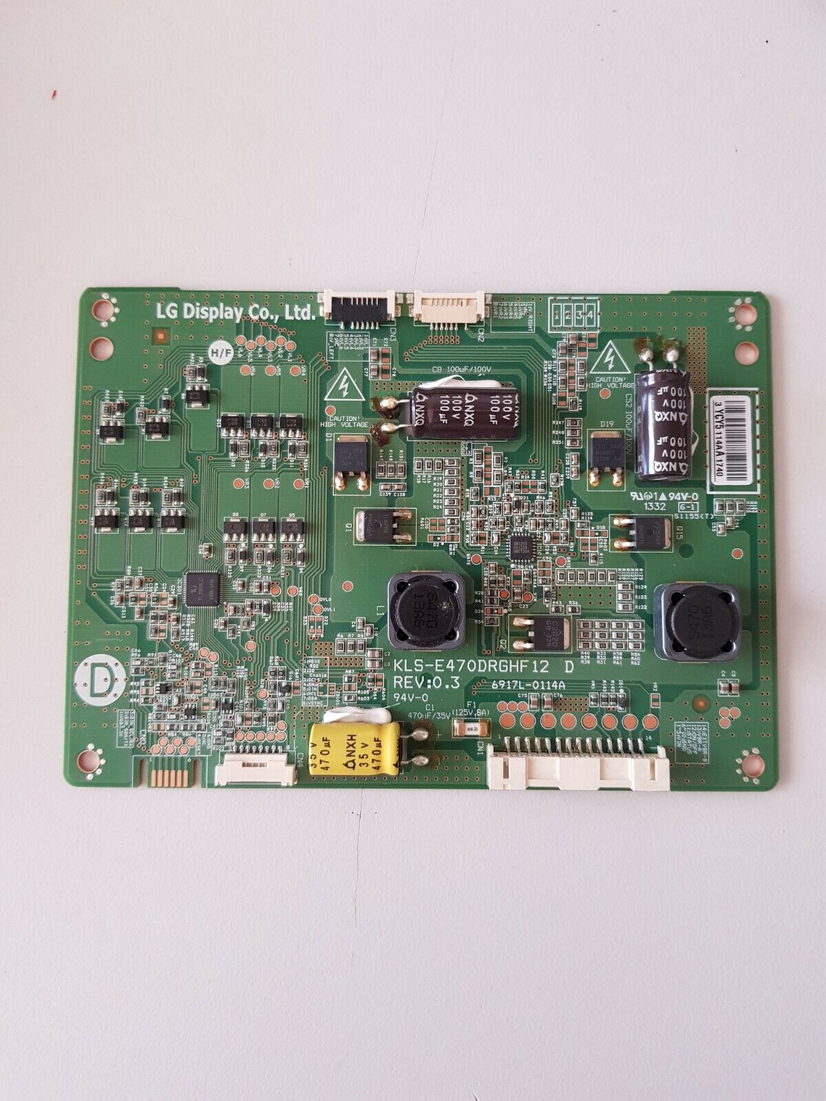 GENUINE PANASONIC TH-47LF6W LED DRIVER BOARD KLS-E470DRGHF12 D REV:0.3 6917L-01