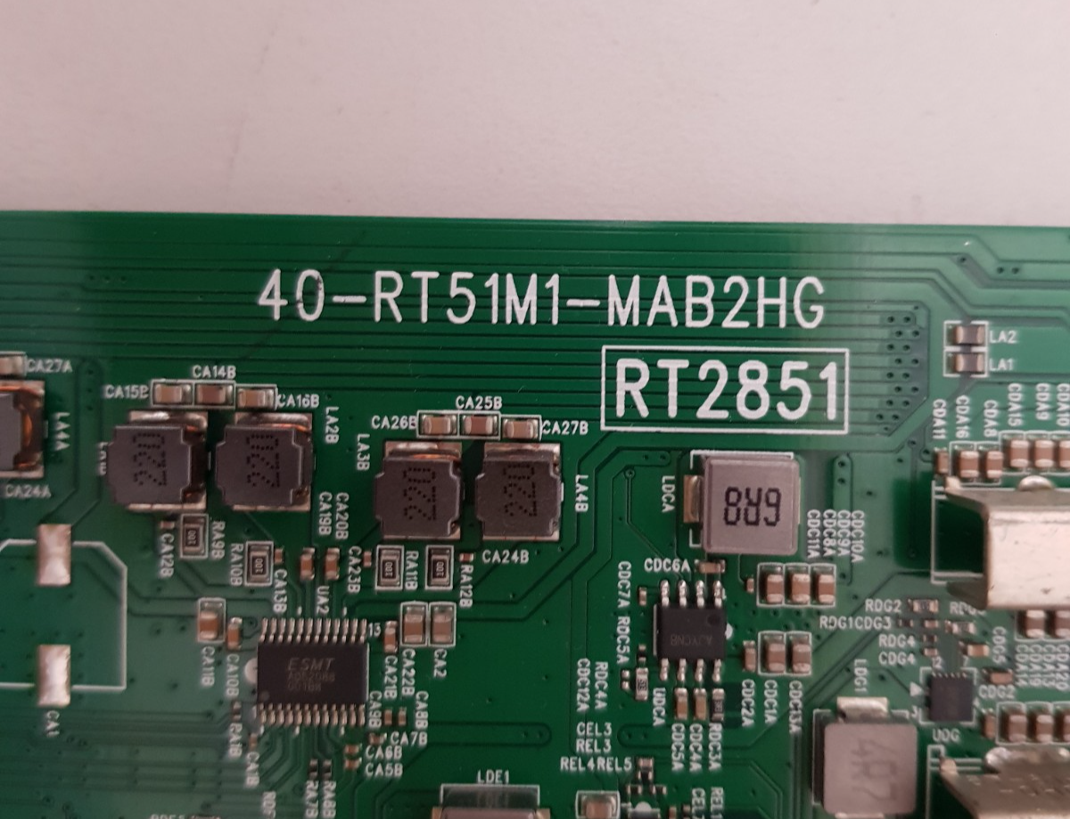 GENUINE TCL 85P715 MAIN BOARD 40-RT51M1-MAB2HG RT2851 V8-R851T02-LF1V389.017169