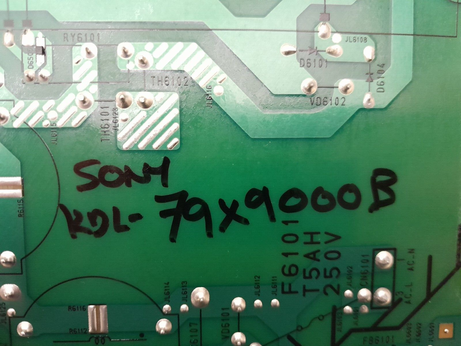 GENUINE SONY KDL-  79X9000B POWER SUPPLY BOARD APS-372 G4  1-893-324-11