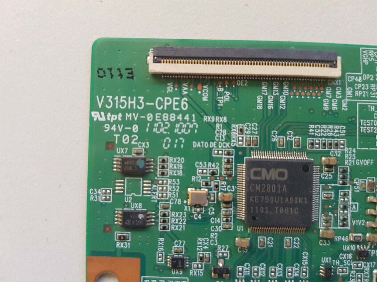 GENUINE KOGAN KALED32DVDWA T-CON BOARD V315H3-CPE6
