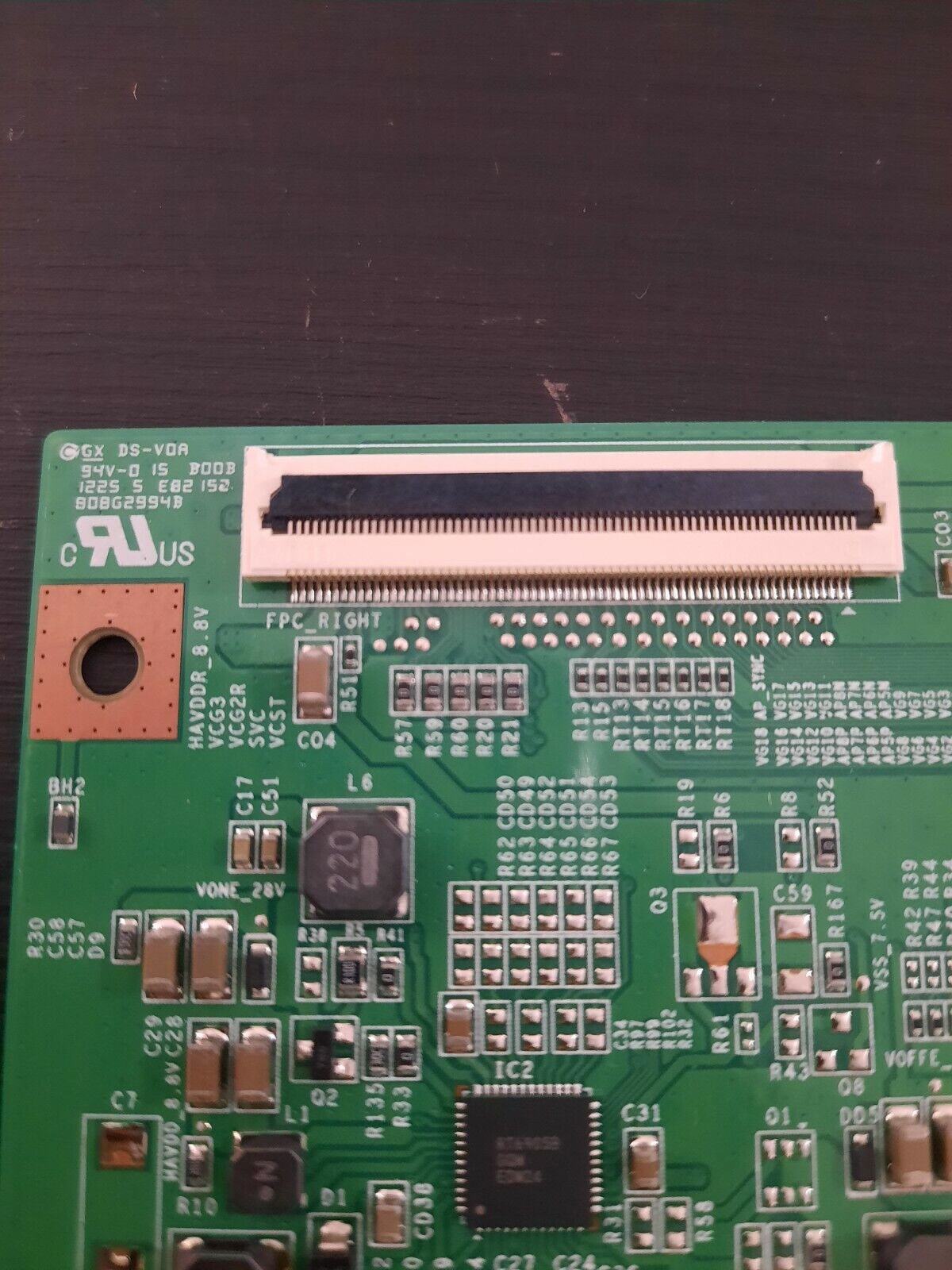 GENUINE TOSHIBA 46HL900A T-Con Board - GA_60HZ_FHD_V0.3 LJ94-25451F