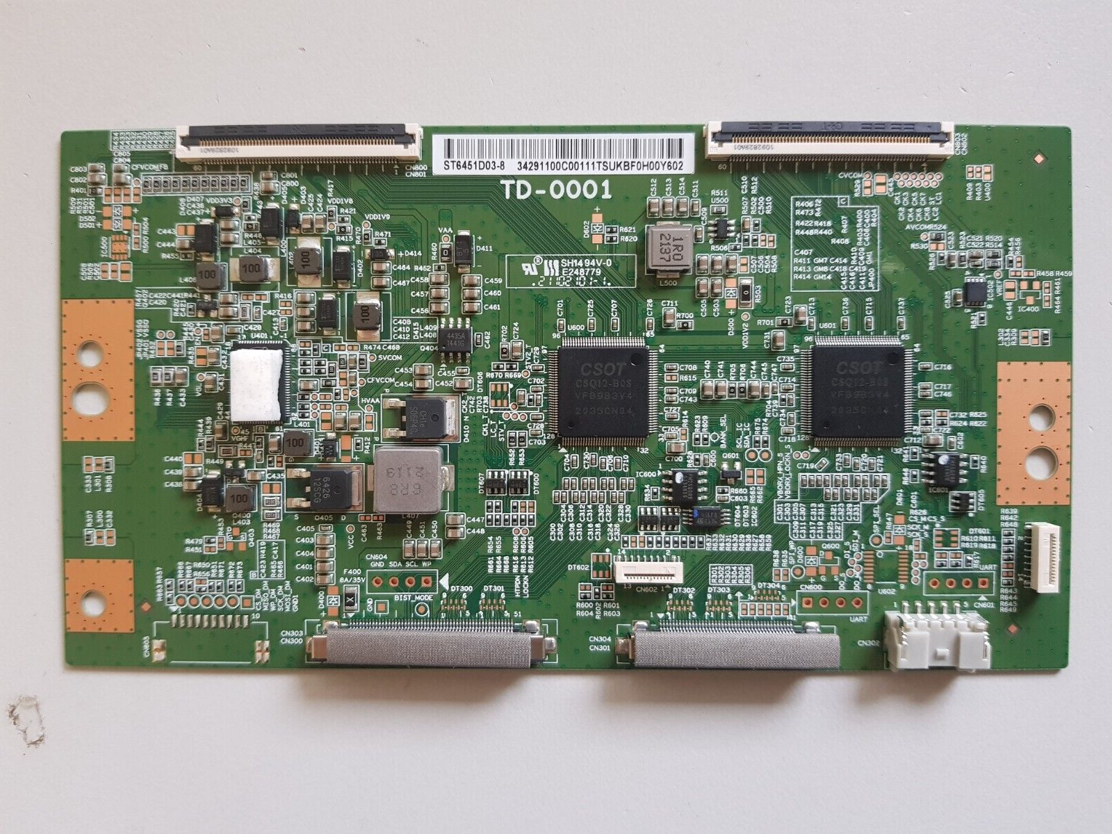GENUINE SONY XR 65X90J T-CON BOARD ST6451D03-8 ST6451D03-5 TD-0001