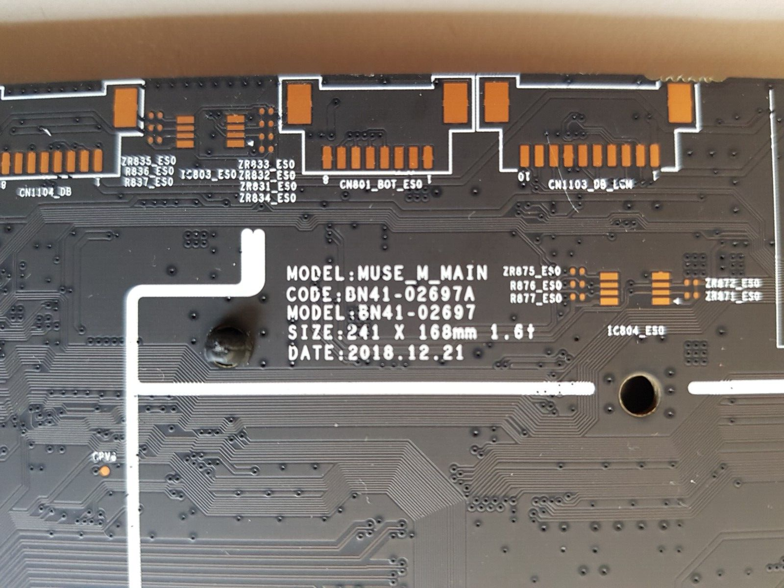 GENUINE SAMSUNG QA65Q80RAWXXY (VER AA01 AA02) MAIN BOARD BN94-14174L BN41-02697A