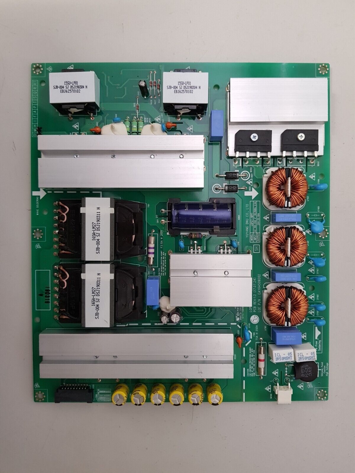 GENUINE LG 49WL95C MONITOR POWER SUPPLY BOARD LGP27-16PIT EAY64509202