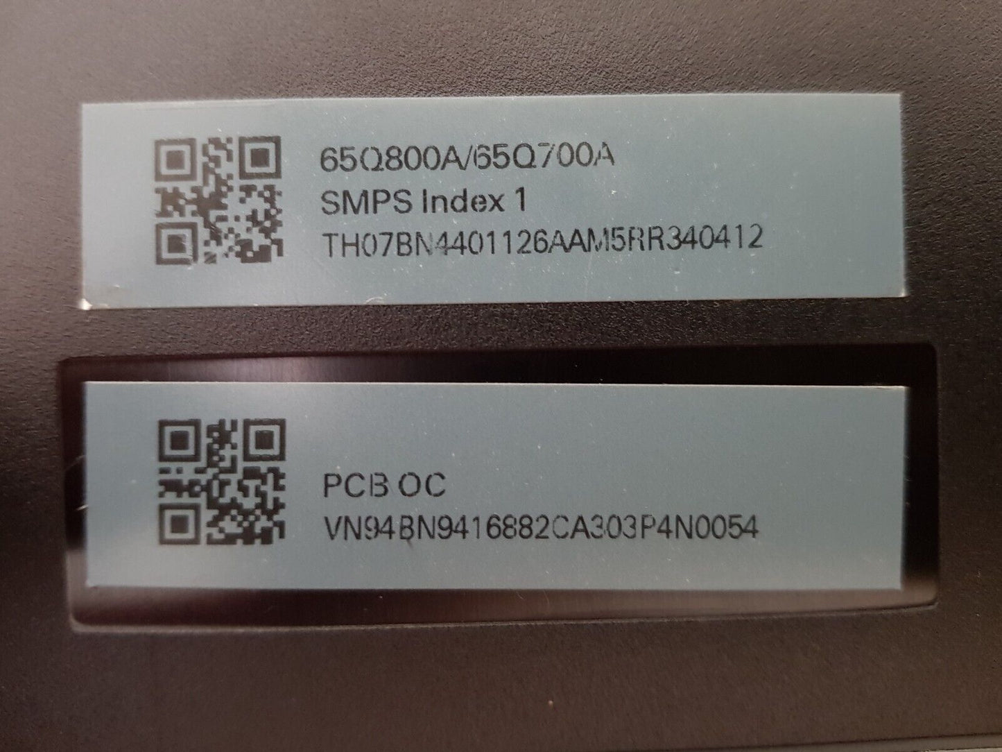 GENUINE SAMSUNG 65Q800A 65Q700A ONE CONNECT BOX AND CABLE SOC8001AB BN44-01126A