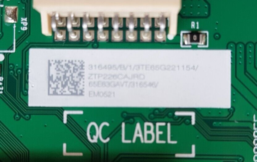 GENUINE HISENSE 65U8HAU MAIN BOARD RSAG7.820.11711 65E83GAVT 316495 316546