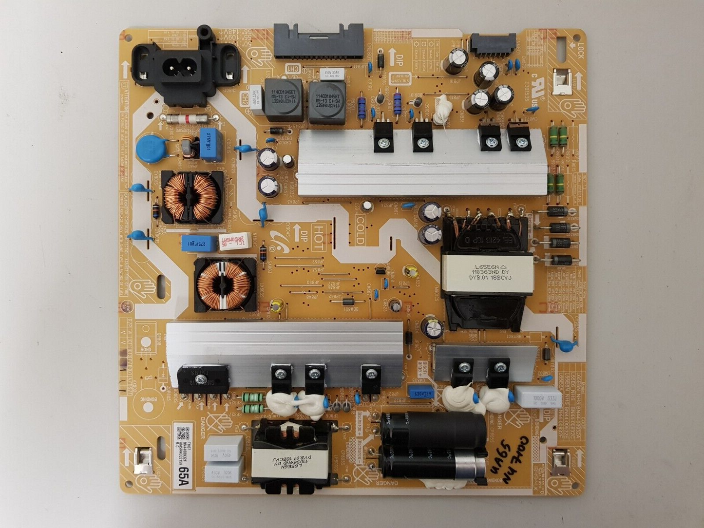 GENUINE SAMSUNG UA65NU7100 POWER SUPPLY BOARD BN44-00932F L65E6A_NHS