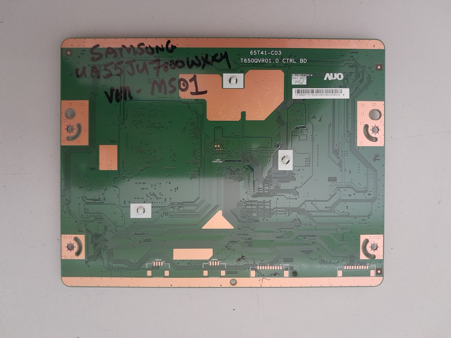 GENUINE SAMSUNG UA55JU7000 WXXY (VER MS01) T-CON BOARD 65T41-C03 5555T17C15