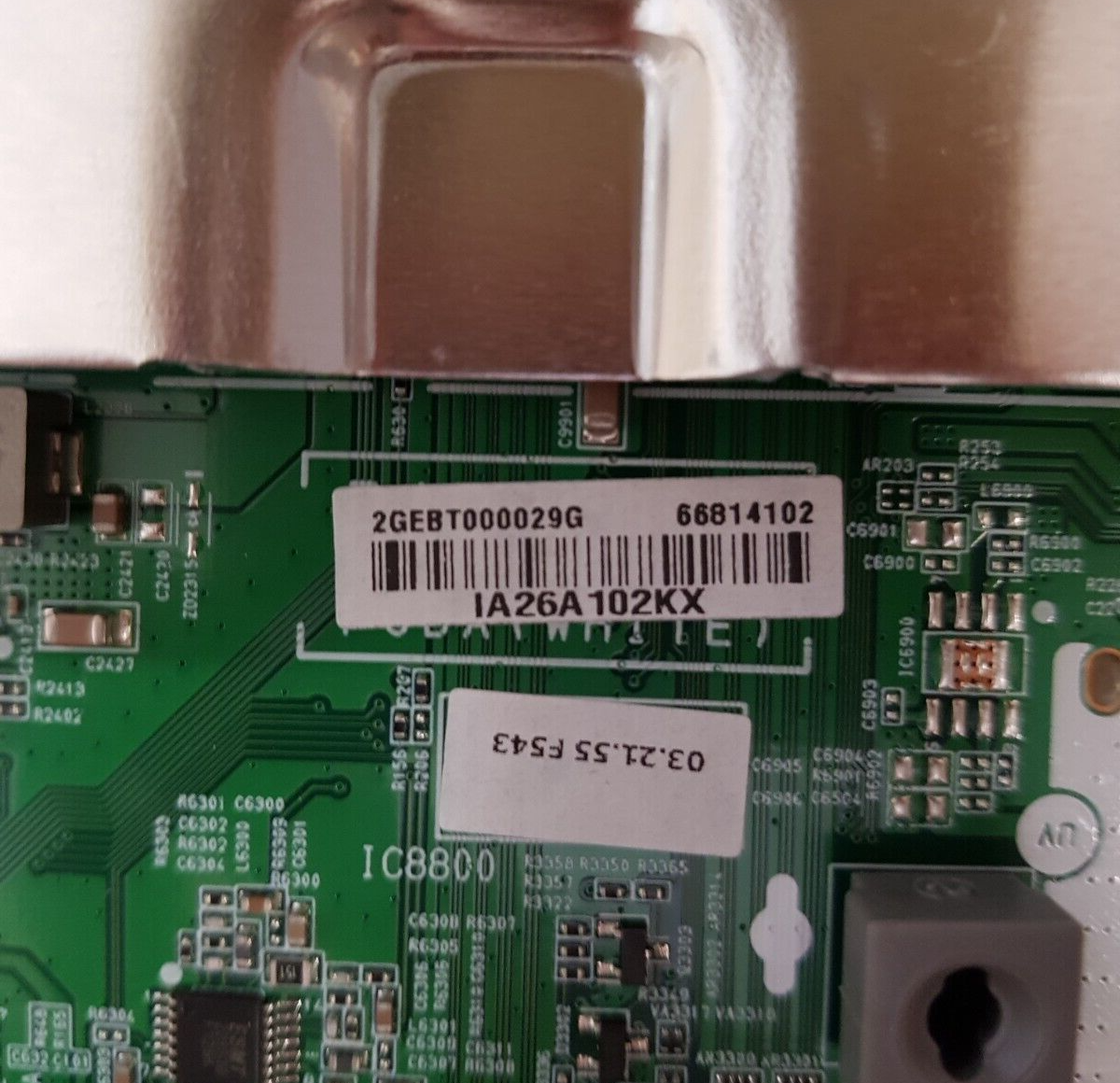 GENUINE LG 50UP8000PTB .ATIYLJD MAIN BOARD 66814102 EAX69581203 1.0