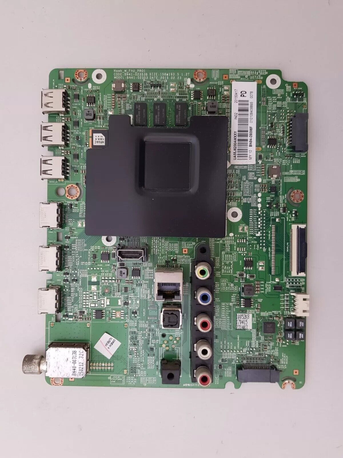 GENUINE SAMSUNG UA55J6200 AWXXY (VER DH01) MAIN BOARD BN94-09096F