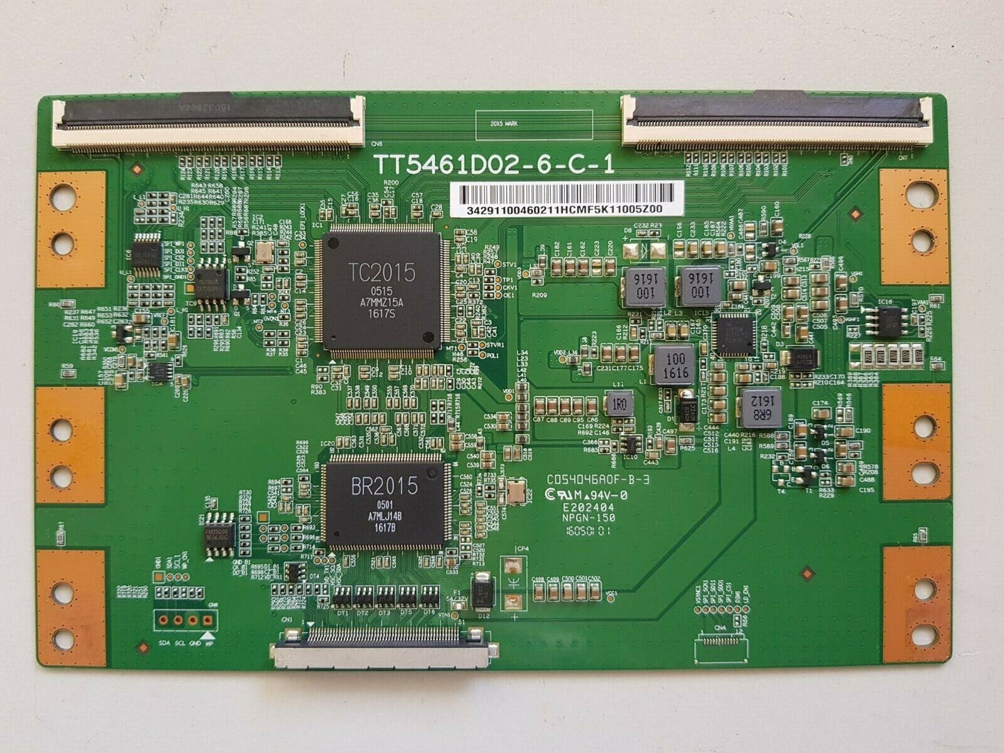 GENUINE JVC LT-55N575A T-CON BOARD TT5461D02-6-C-1