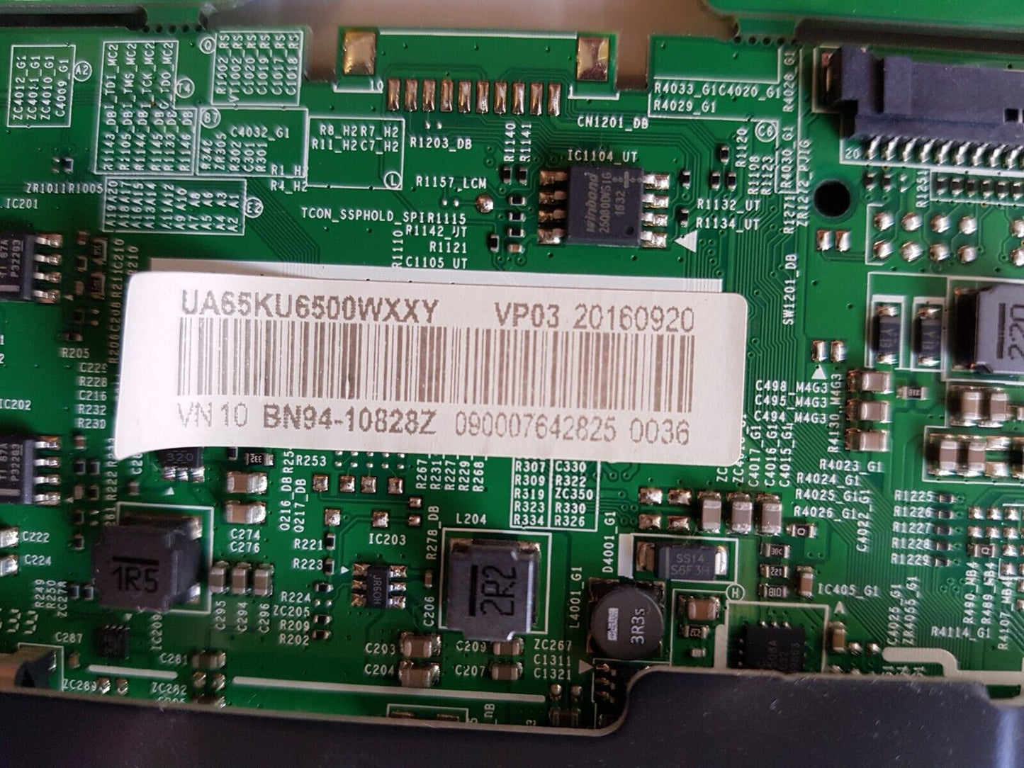 GENUINE SAMSUNG UA65KU6500WXXY MAIN BOARD BN94-10828Z BN41-02528A