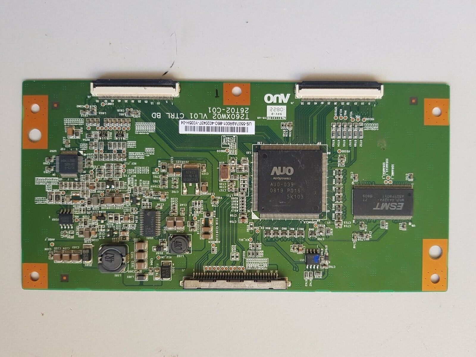 GENUINE SAMSUNG LA26A450 T-CON BOARD T260XW02 VL01 CTRL BD 26T02-C01