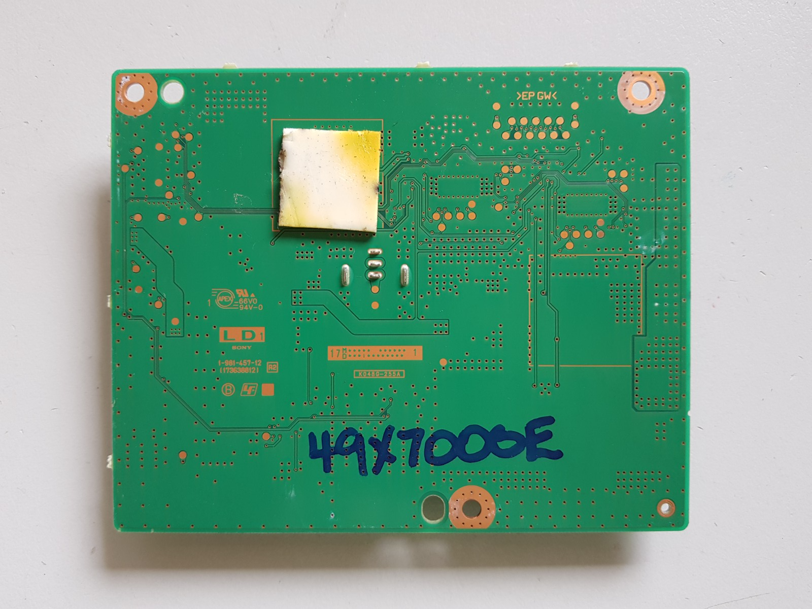 GENUINE SONY KD- 49X7000E LED DRIVE BOARD 1-981-457-12 A2194310A 173638812