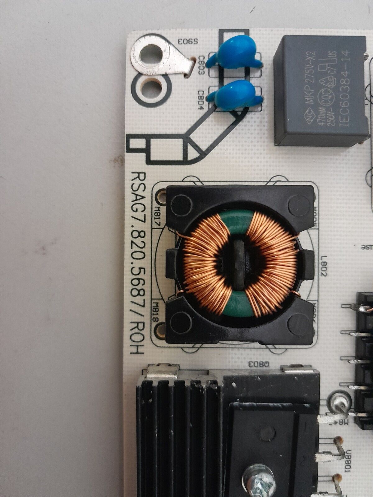 GENUINE HISENSE 40K3300UW POWER SUPPLY BOARD RSAG7.820.5687 HLL-4855WW
