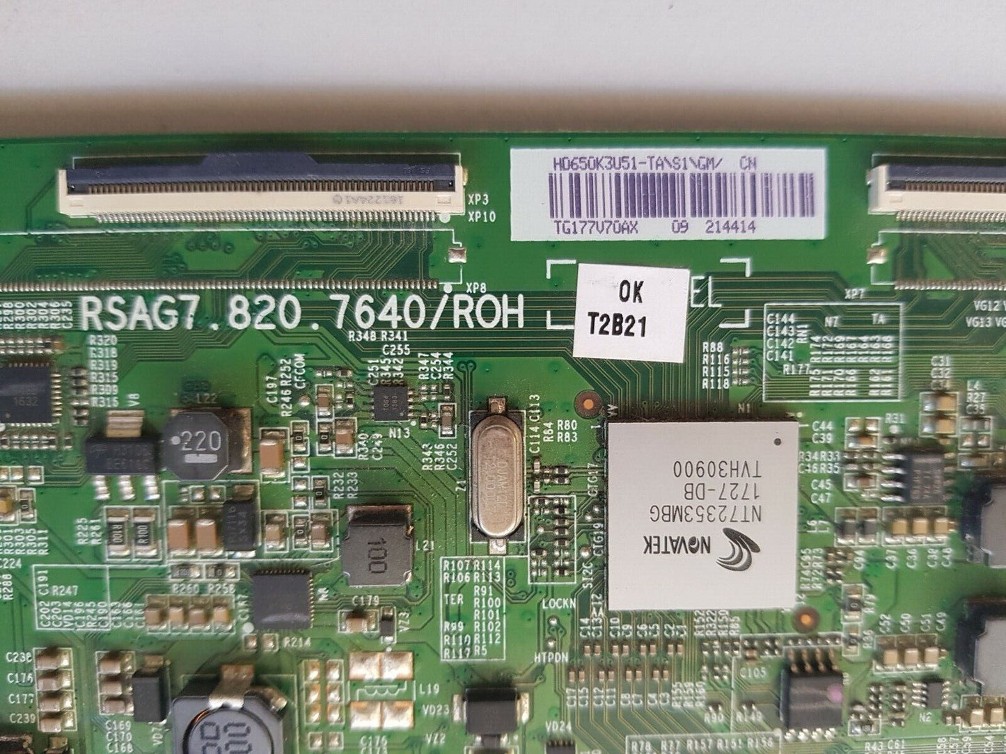GENUINE HISENSE H65N6800 T-CON BOARD RSAG7.820.7640 HD650K3U51-TA