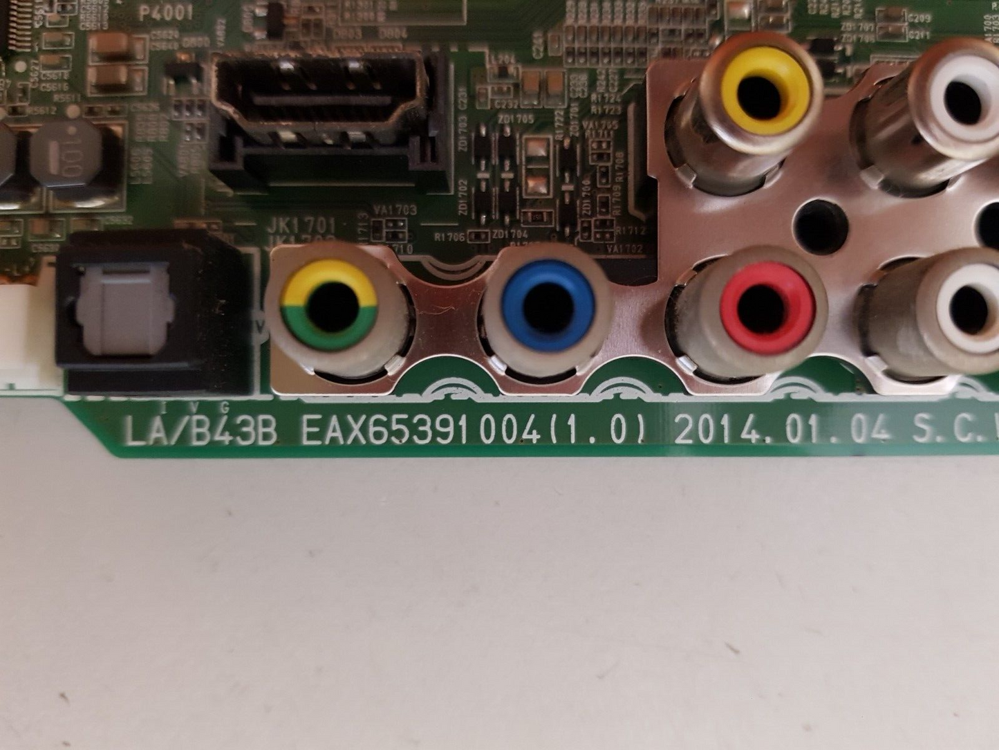 GENUINE LG 42LB5610 -TC.AAUWLJD MAIN BOARD EBU62856504 EAX65391004 1.0