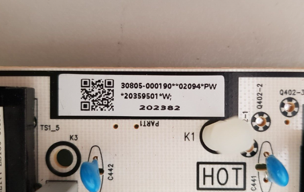 GENUINE FFALCON FF65U63 POWER SUPPLY BOARD 40-L17CW2-PWC1ZG 11601-500073