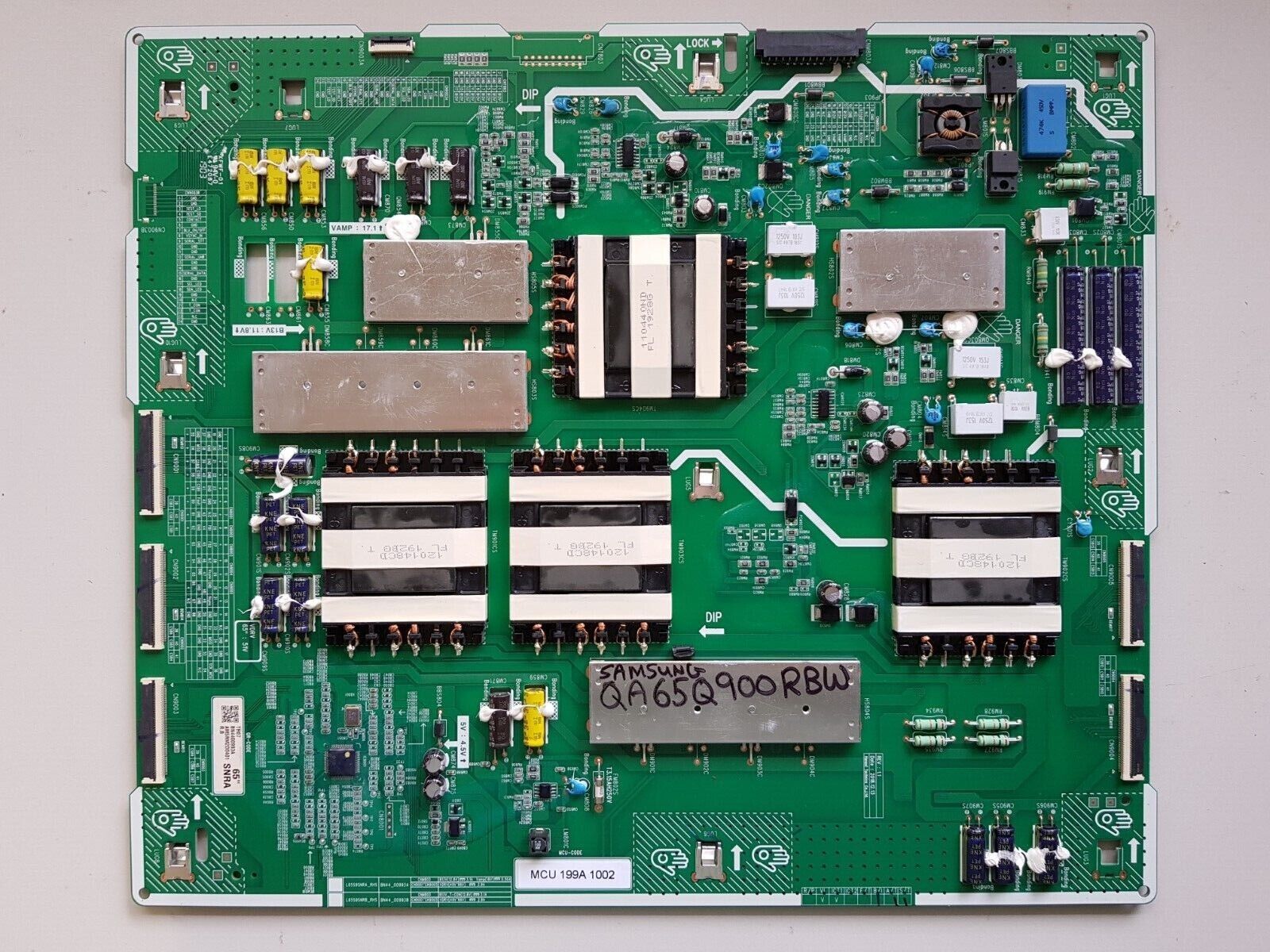 GENUINE SAMSUNG 8K QA65Q900RB POWER SUPPLY BOARD BN44-00993A L65S9SNRA_RHS