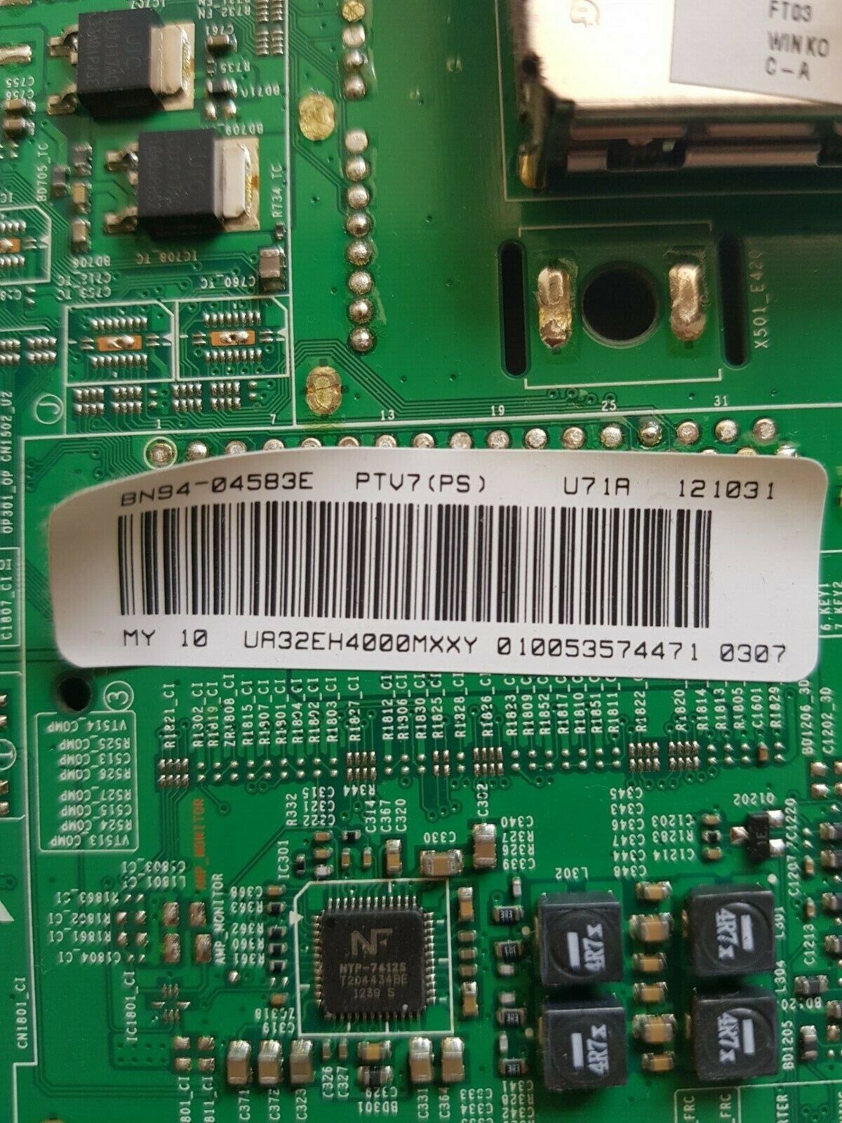 GENUINE SAMSUNG UA32EH4000 MAIN BOARD BN94-04583E BN41-01795A