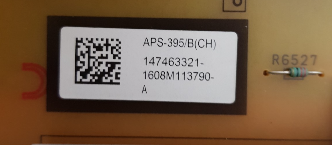 GENUINE SONY KD 65X7500D POWER SUPPLY BOARD 1-980-310-21 147463321 APS-395/B GL6