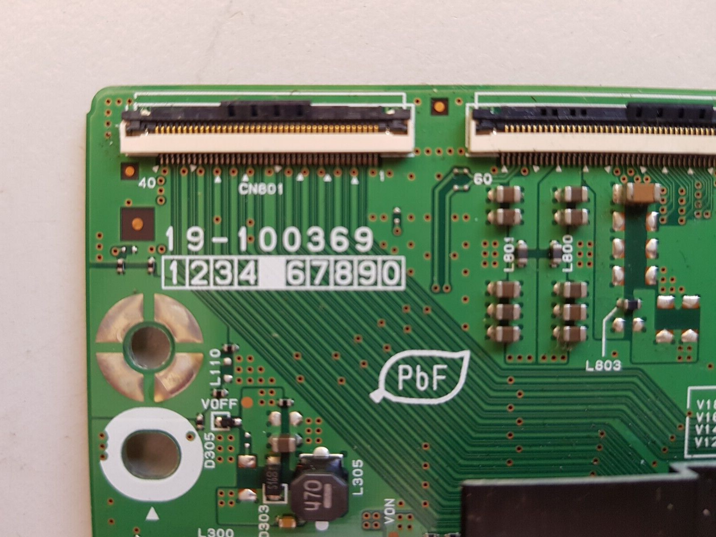 GENUINE PANASONIC THL55WT50A T-CON BOARD 19-1003695