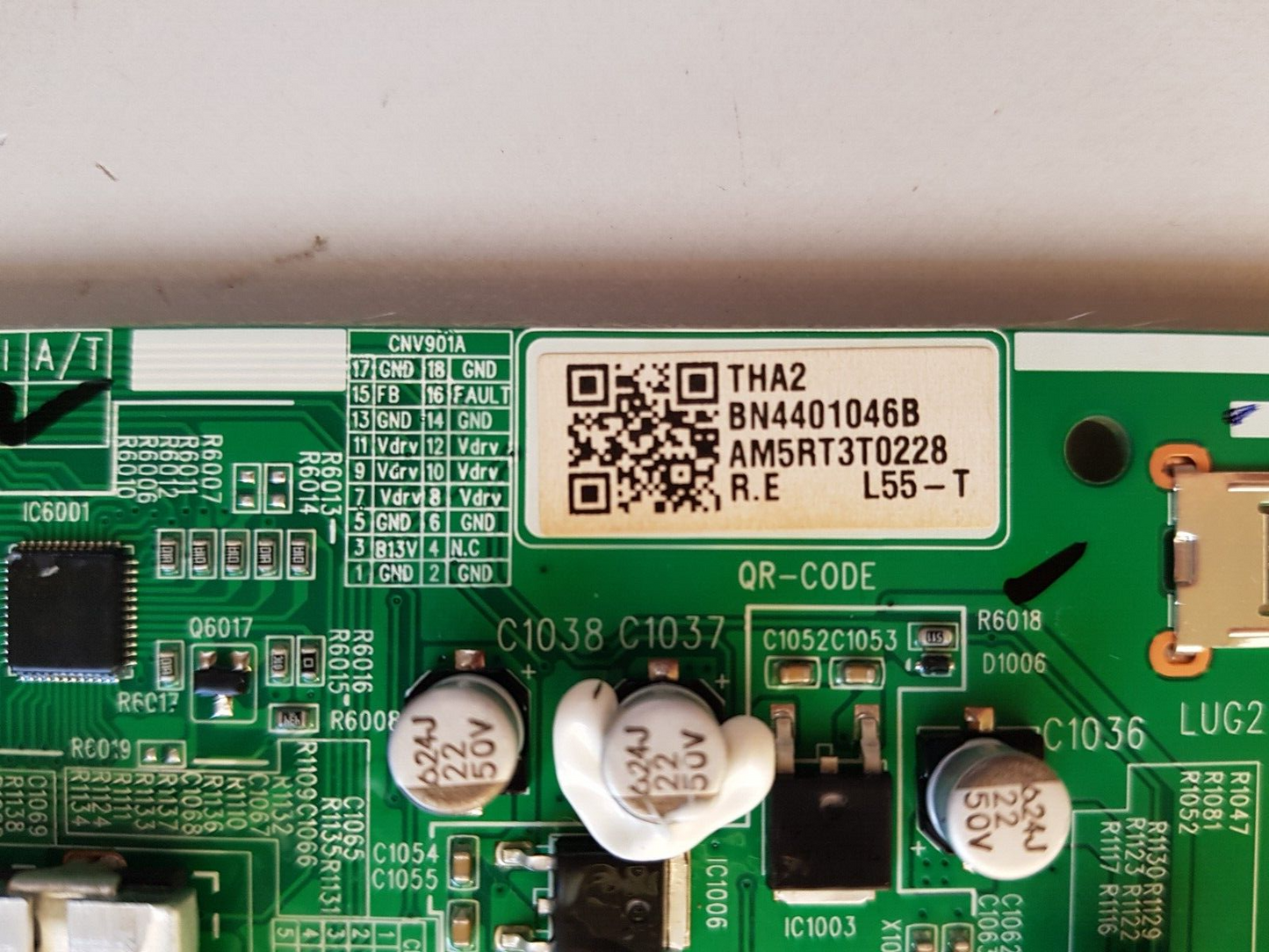 GENUINE SAMSUNG QA55Q80BAWXXY VER CA02 LED DRIVER BOARD L55S8NC_THS BN44-01046B