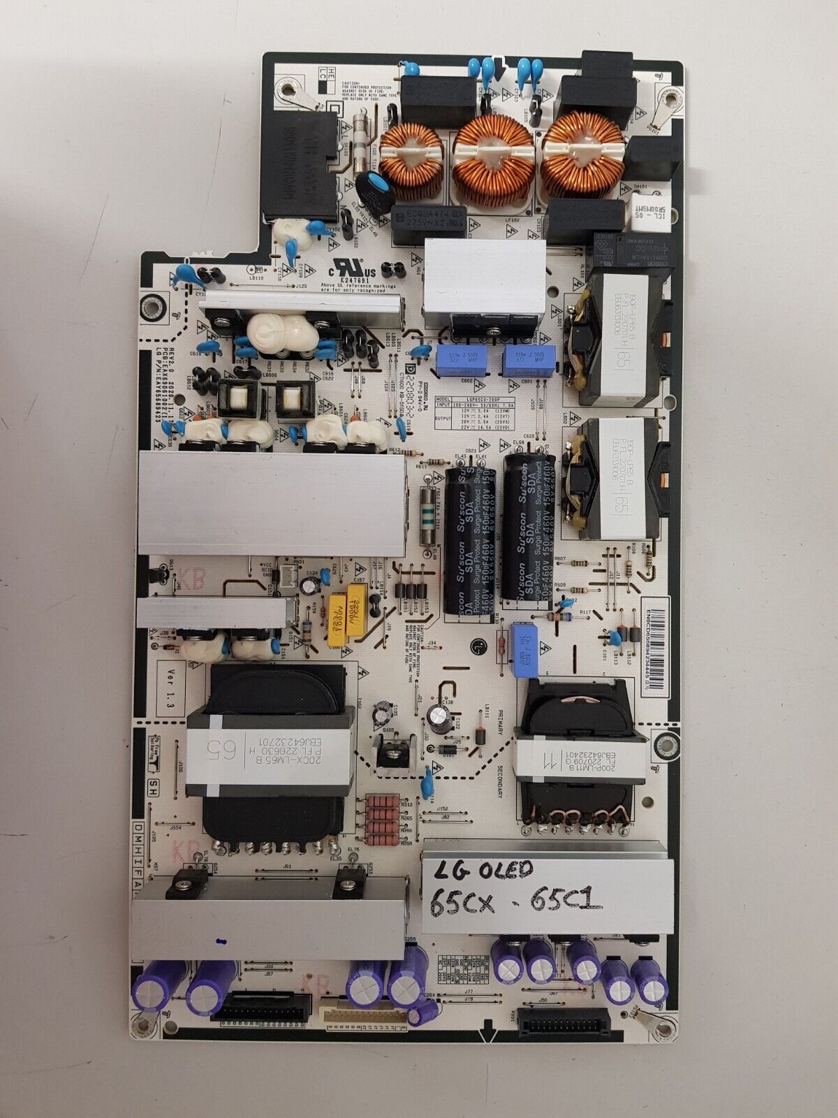 GENUINE LG OLED 65CX OLED 65C1 POWER SUPPLY BOARD EAY65689423 EAX69061002 1.1