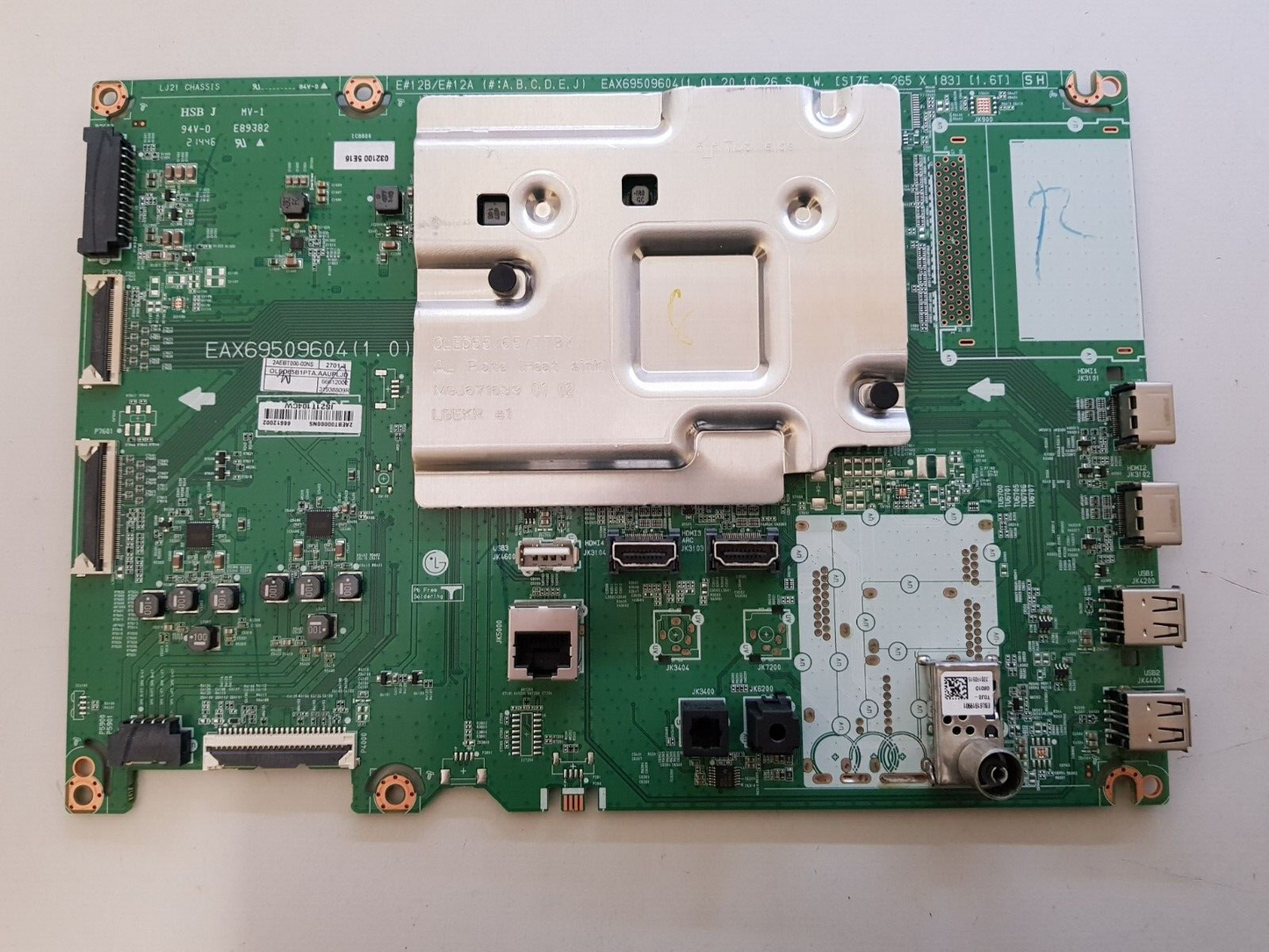 GENUINE LG OLED 65B1PTA .AAUPLJD MAIN BOARD EBT66612002 EAX69509604(1.0)