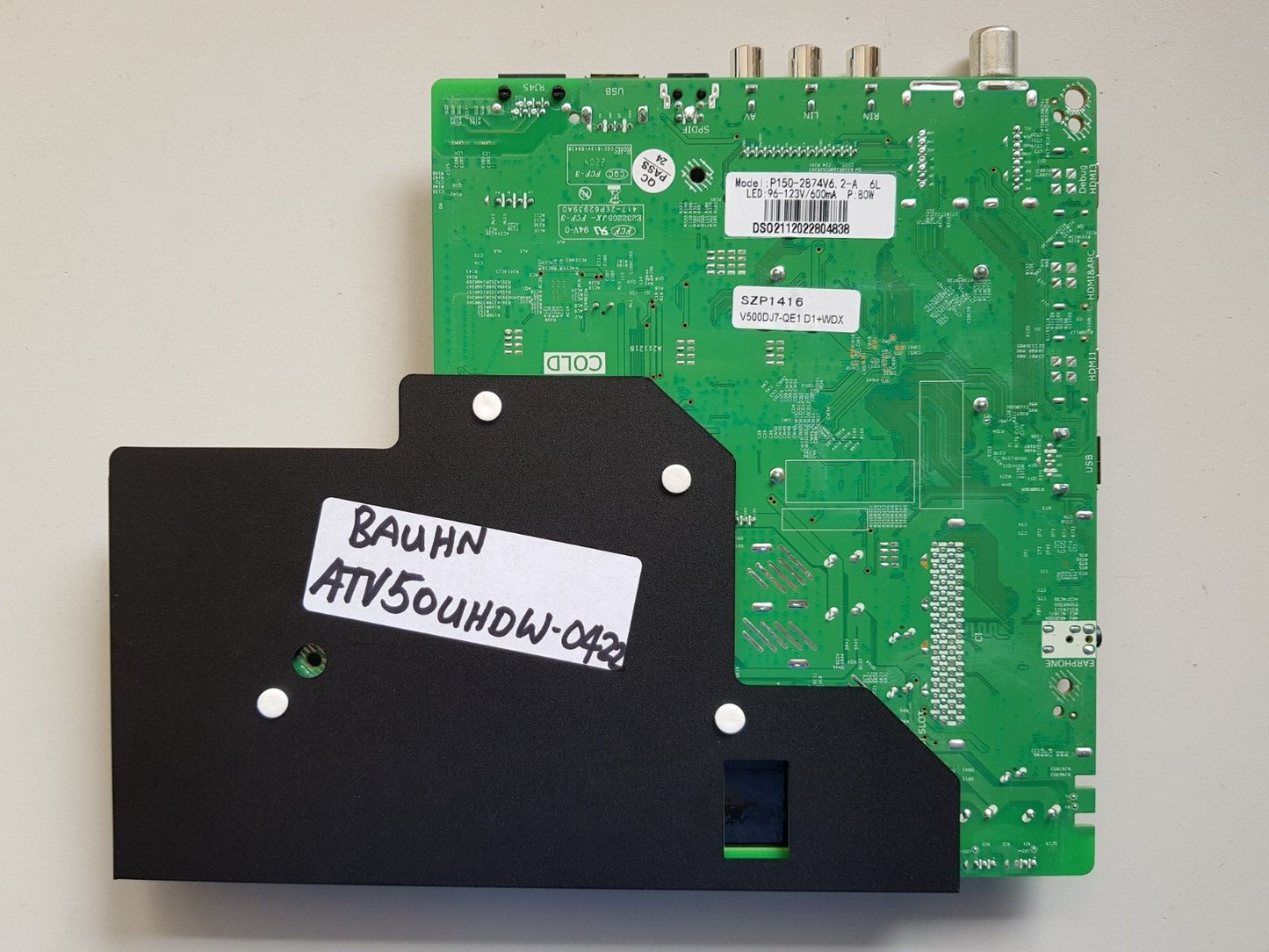 GENUINE BAUHN ATV50UHDW-0422 MAIN BOARD