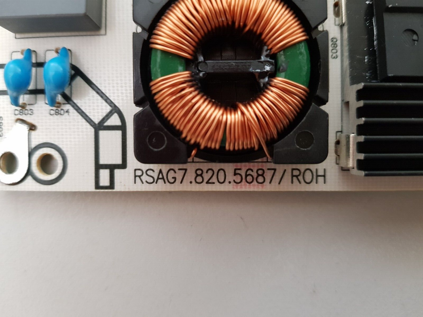 GENUINE HISENSE 50K3110PW POWER SUPPLY BOARD RSAG7.820.5687 HLL-4855WF 192853