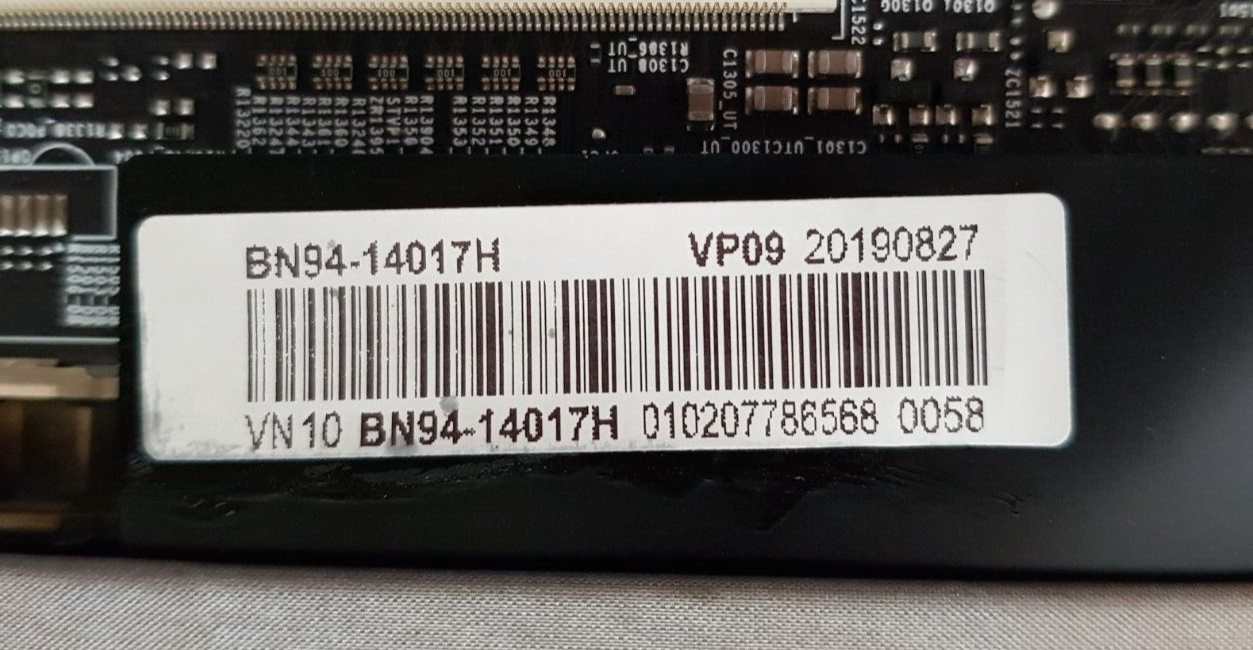 GENUINE SAMSUNG QA75Q80RAW XXY (VER FA02) MAIN BOARD BN94-14017H