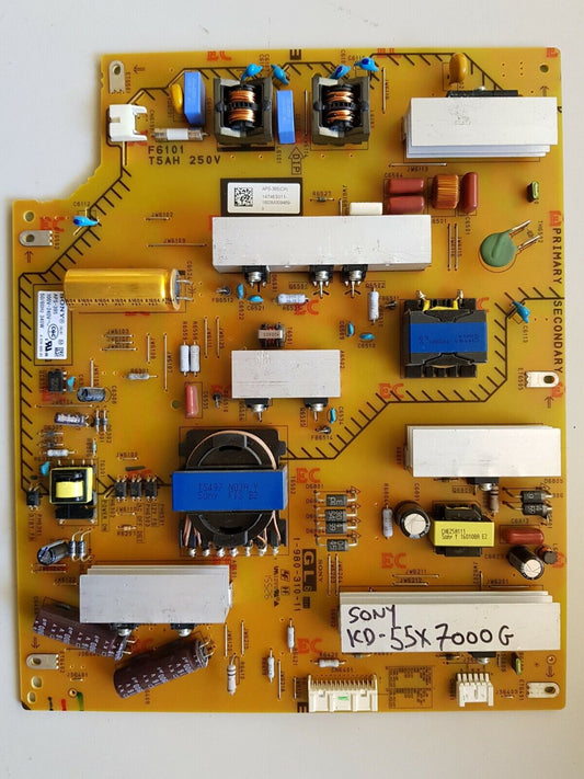 GENUINE SONY KD 55X7000G POWER SUPPLY BOARD GL6 APS-395 147463323 1-980-310-11