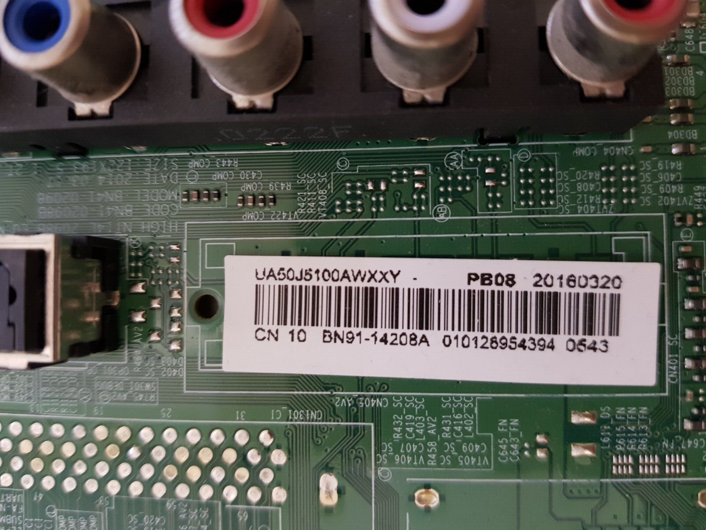 GENUINE SAMSUNG UA50J5100 (VER-JH05) MAIN BOARD BN91-14208A
