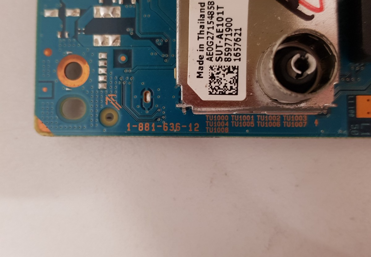 GENUINE SONY KDL- 55HX800 MAIN BOARD A1754479A 1-881-636-12
